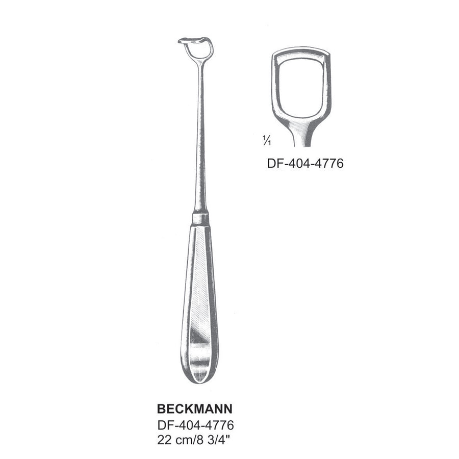 Beckmann Adenoid Curettes 22 cm  (DF-404-4776) by Dr. Frigz