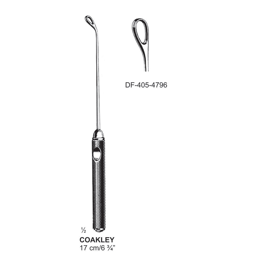 Coakley Antrum Curettes 17 cm  (DF-405-4796) by Dr. Frigz