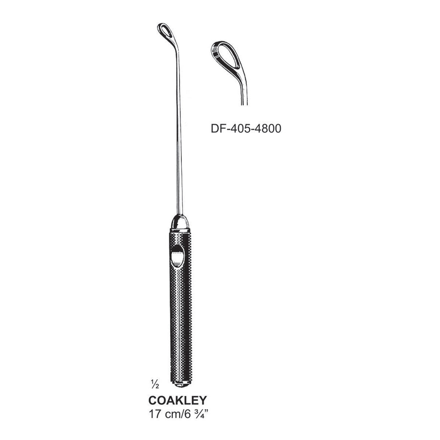 Coakley Antrum Curettes 17 cm  (DF-405-4800) by Dr. Frigz