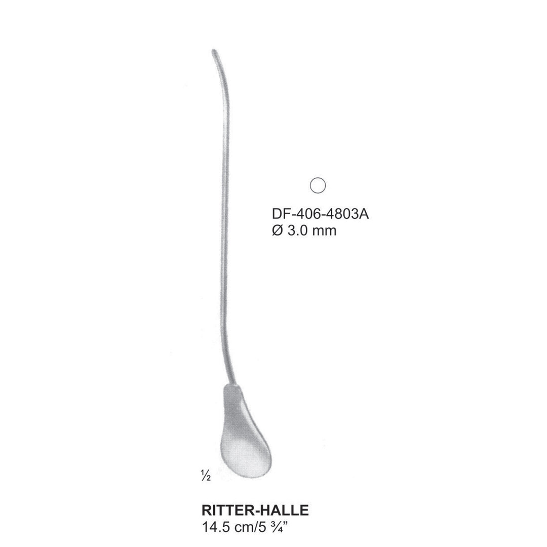 Ritter-Halle Sinus Dilators, 14.5Cm, 3mm (DF-406-4803A) by Dr. Frigz