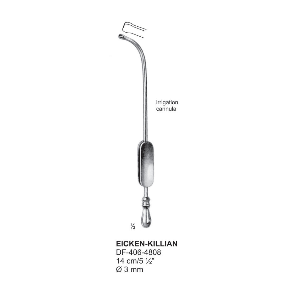 Eicken-Killian Sinus Dilators, 14Cm, 3mm (DF-406-4808) by Dr. Frigz