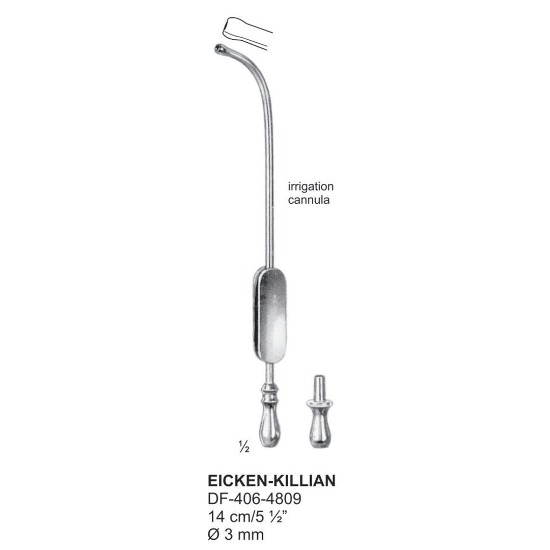 Eicken-Killian Sinus Dilators, 14Cm, 3mm (DF-406-4809) by Dr. Frigz