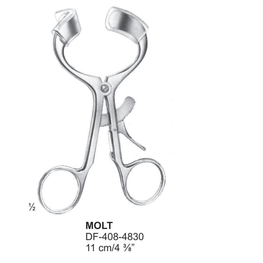 Molt Mouth Gags 11cm  (DF-408-4830) by Dr. Frigz