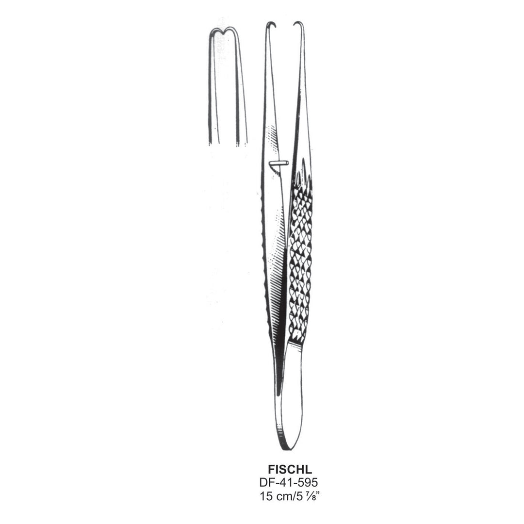 Fischl Dressing Forceps, 15cm  (DF-41-595) by Dr. Frigz