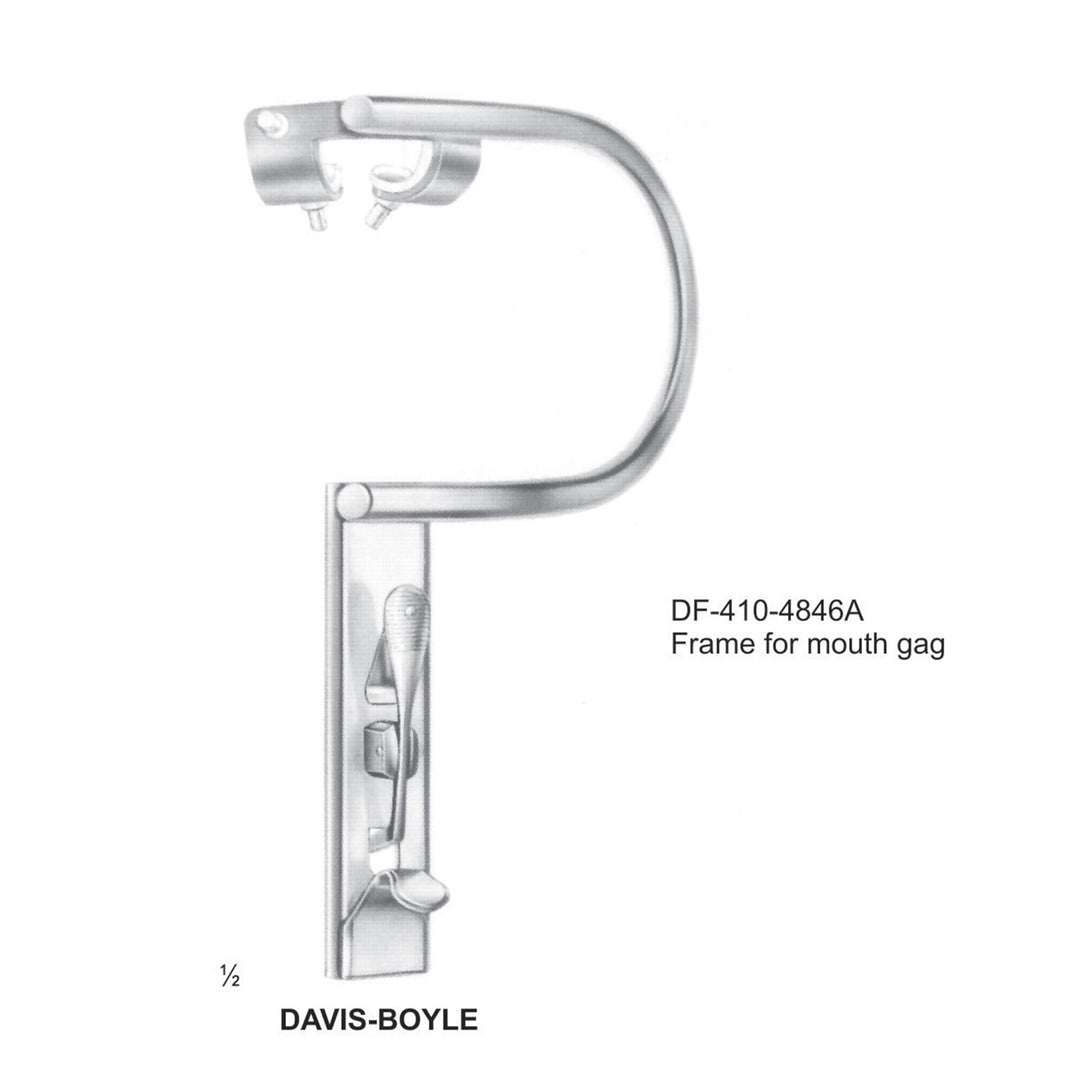 Davis- Boyle- Mouth Gags Frame Only (DF-410-4846A) by Dr. Frigz