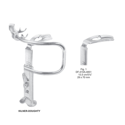 Tongue Deprssor For Mouth Gags 29X70mm , 13.5cm (DF-410A-4851)