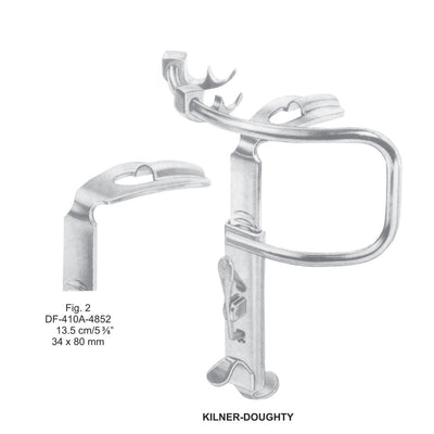 Tongue Deprssor For Mouth Gags 34X80mm , 13.5cm (DF-410A-4852)