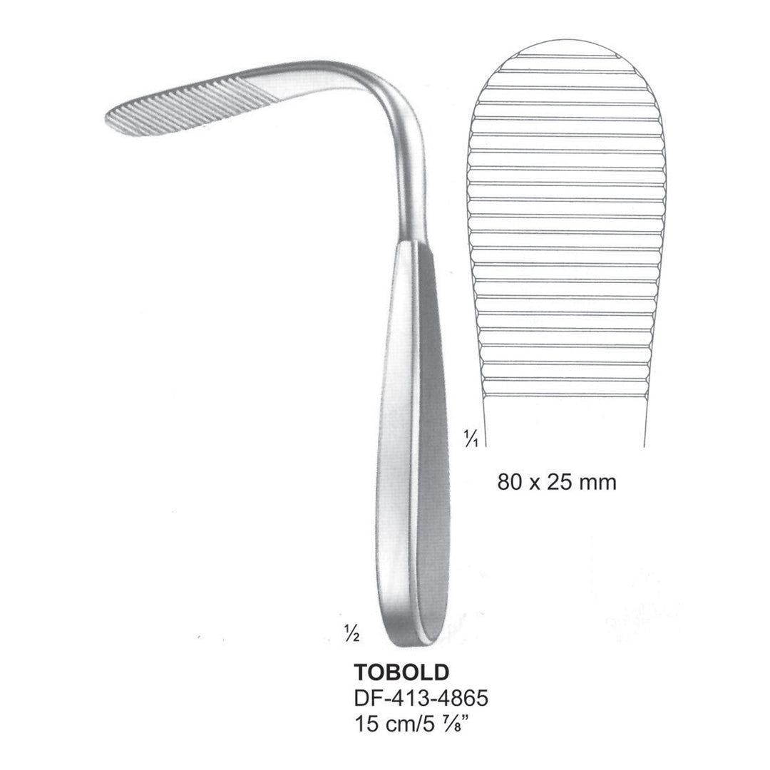 Tobold Tongue Depressors, 80X25mm , 15cm (DF-413-4865) by Dr. Frigz