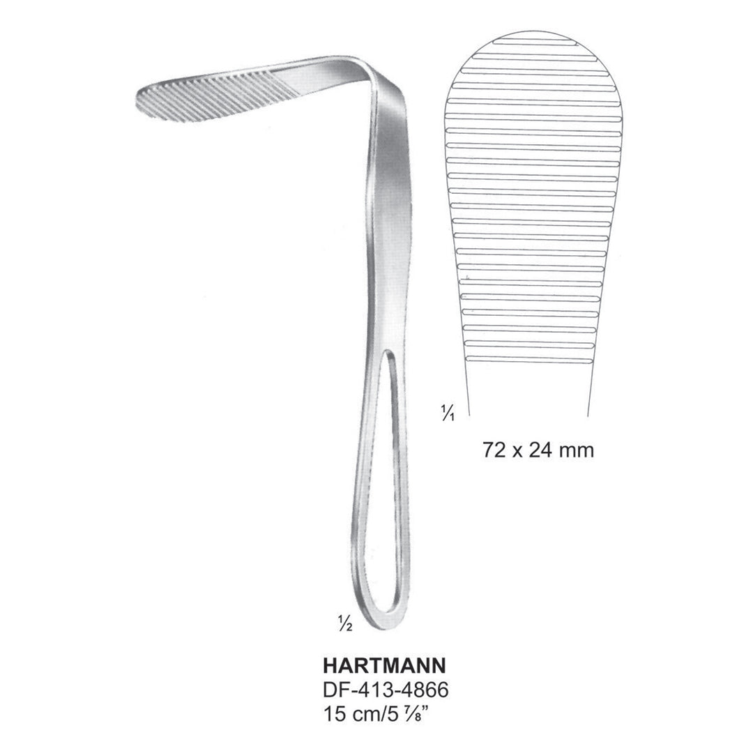 Hartmann Tongue Depressors, 72X24mm , 15cm  (DF-413-4866) by Dr. Frigz