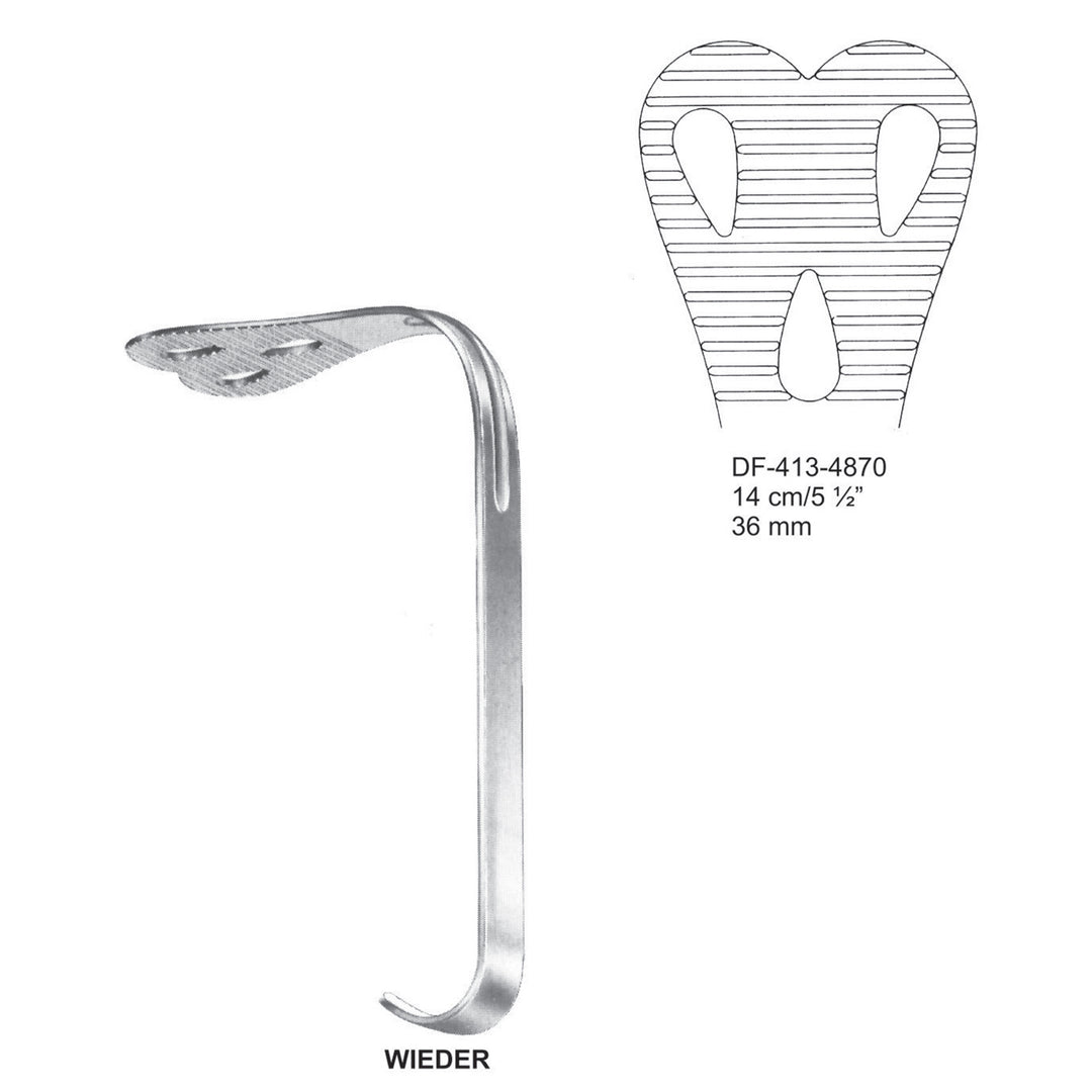 Wieder Tongue Depressors, 36mm , 14cm  (DF-413-4870) by Dr. Frigz