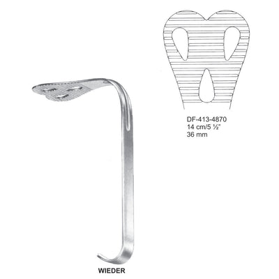 Wieder Tongue Depressors, 36mm , 14cm  (DF-413-4870)