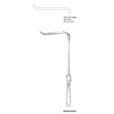 Obwegeser Soft Tissue Retractors 23Cm, 57X11mm (DF-413C-4884)