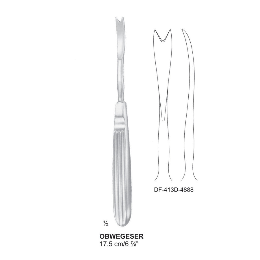 Obwegeser Periosteal Elevators 17.5cm (DF-413D-4888) by Dr. Frigz