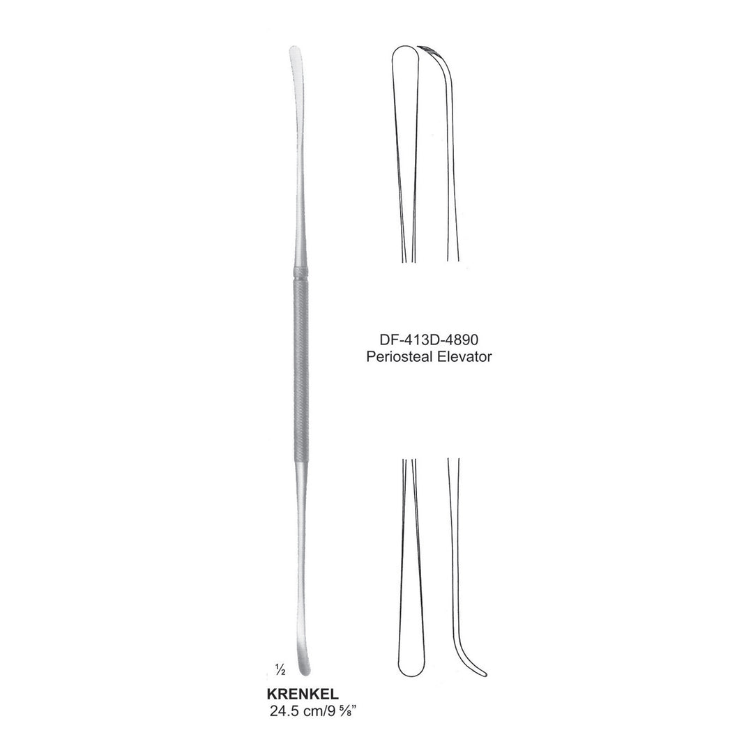 Krenkel Periosteal Elevators 24.5cm (DF-413D-4890) by Dr. Frigz