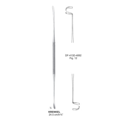 Krenkel Periosteal Elevators 24.5cm (DF-413D-4892) by Dr. Frigz