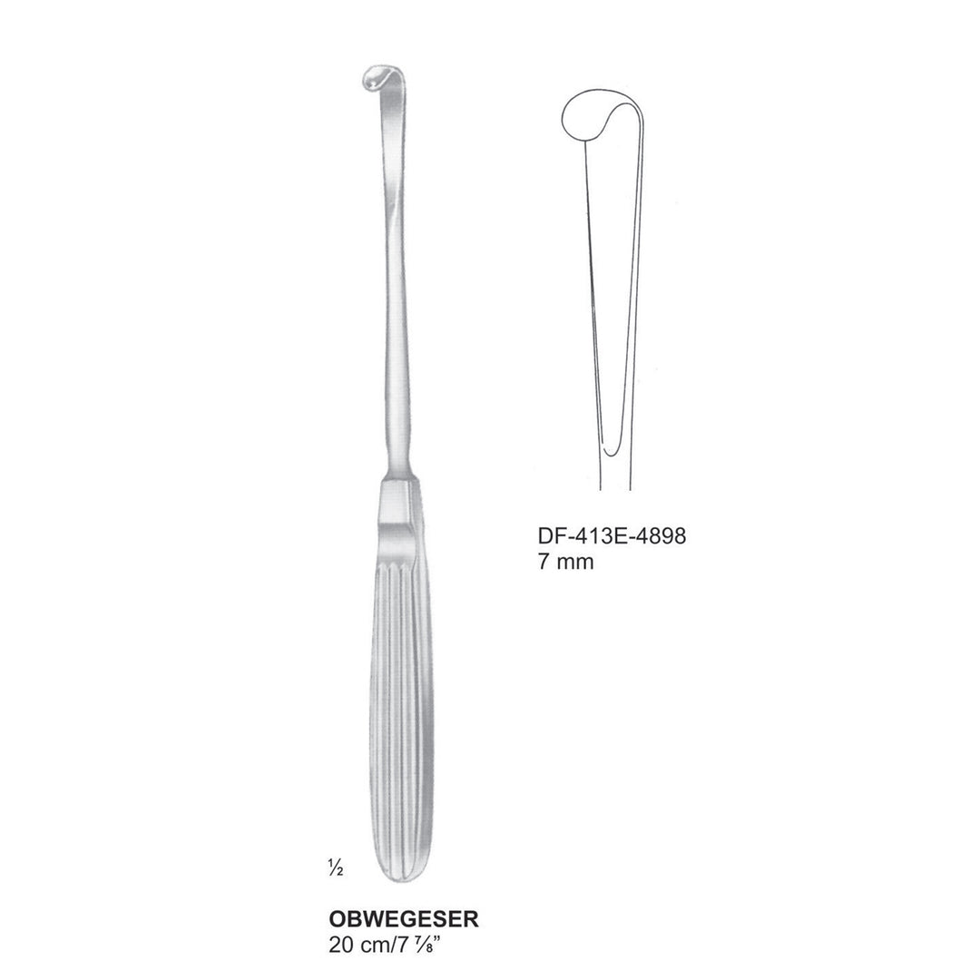 Obwegeser Periosteal Elevators 20Cm, 7mm (DF-413E-4898) by Dr. Frigz