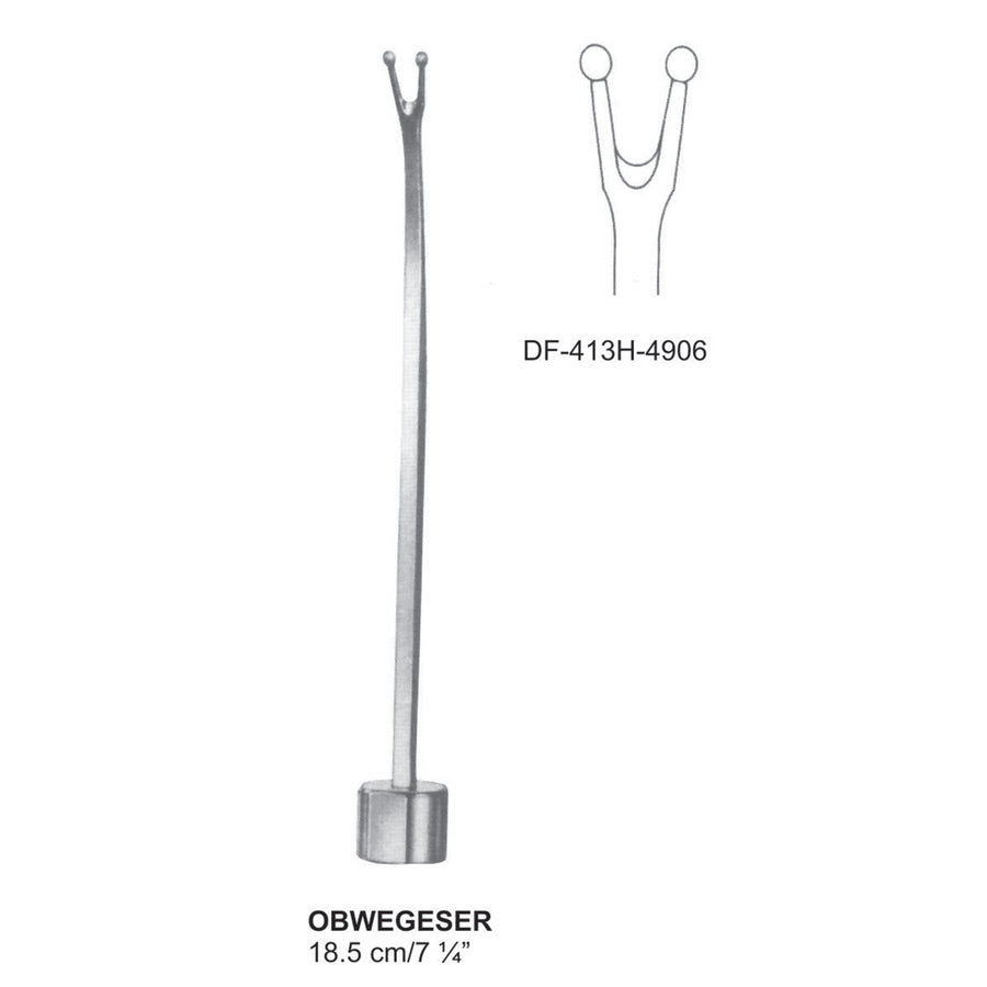 Obwegeser  Raspatories, 18.5cm (DF-413H-4906) by Dr. Frigz