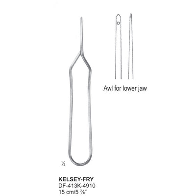 Kelsey-Fry Awl For Lower Jaw 15cm (DF-413K-4910) by Dr. Frigz