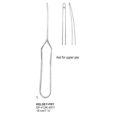 Kelsey-Fry Awl For Upper Jaw 18cm (DF-413K-4911) by Dr. Frigz