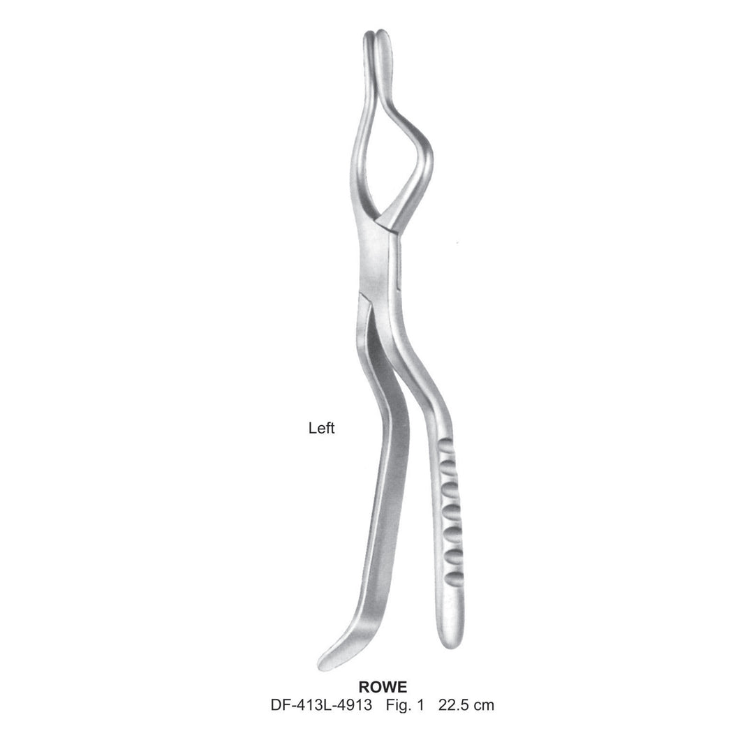 Rowe Disimpaction Forceps 22.5cm (DF-413L-4913) by Dr. Frigz