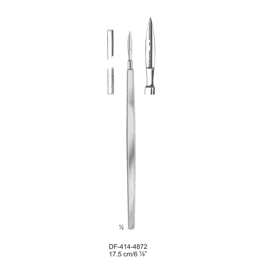 Tonsil Knives, 17.5cm (DF-414-4872) by Dr. Frigz