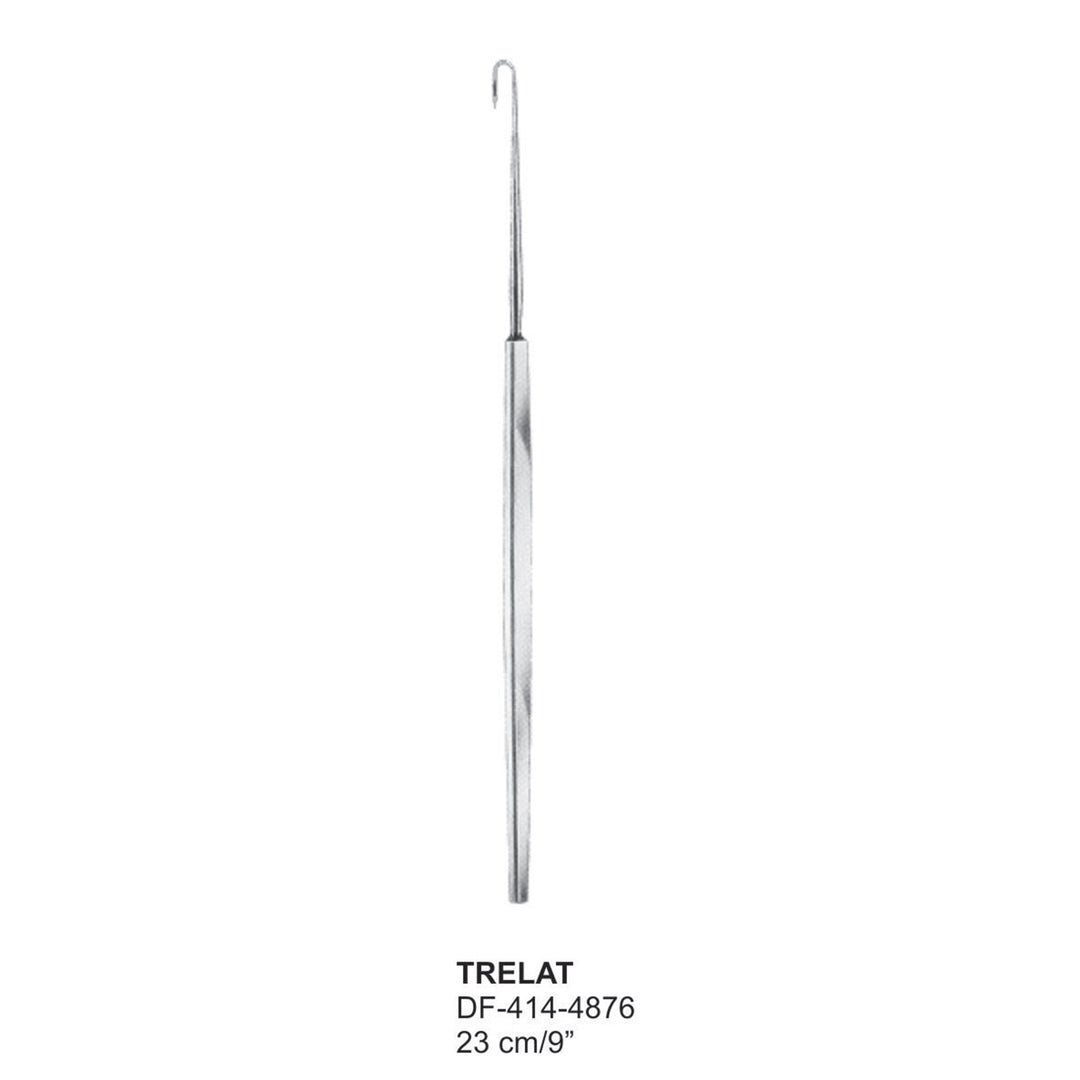 Trelat Tonsil Needles, 23cm (DF-414-4876) by Dr. Frigz