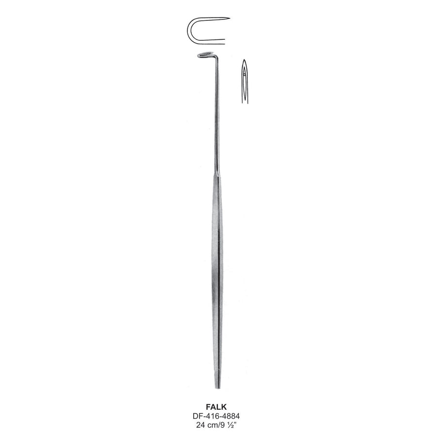 Falk Tonsil Needles, 24cm  (DF-416-4884) by Dr. Frigz