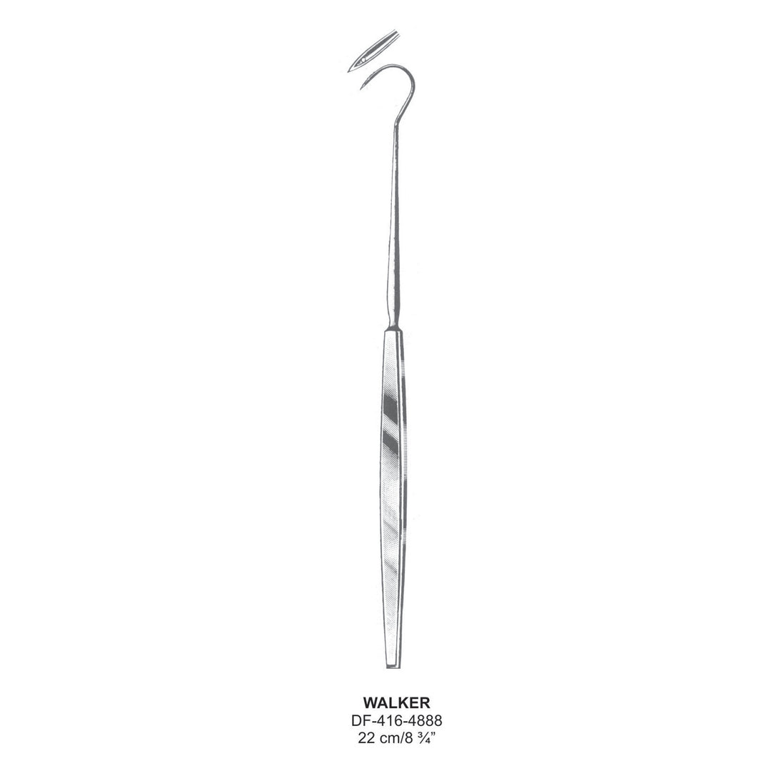 Walker Tonsil Needles, 22cm  (DF-416-4888) by Dr. Frigz