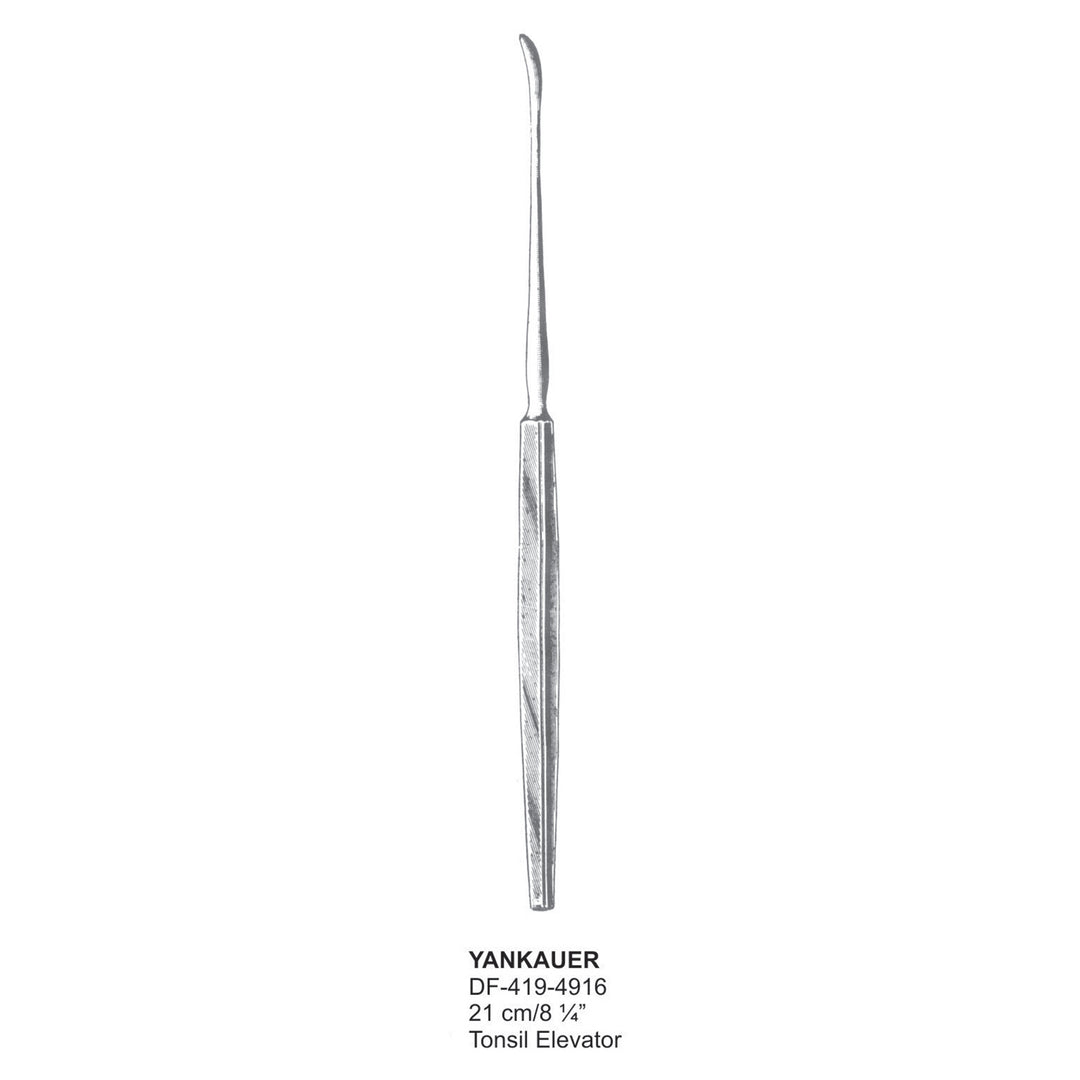 Yankauer Tonsil Elevator 21cm  (DF-419-4916) by Dr. Frigz