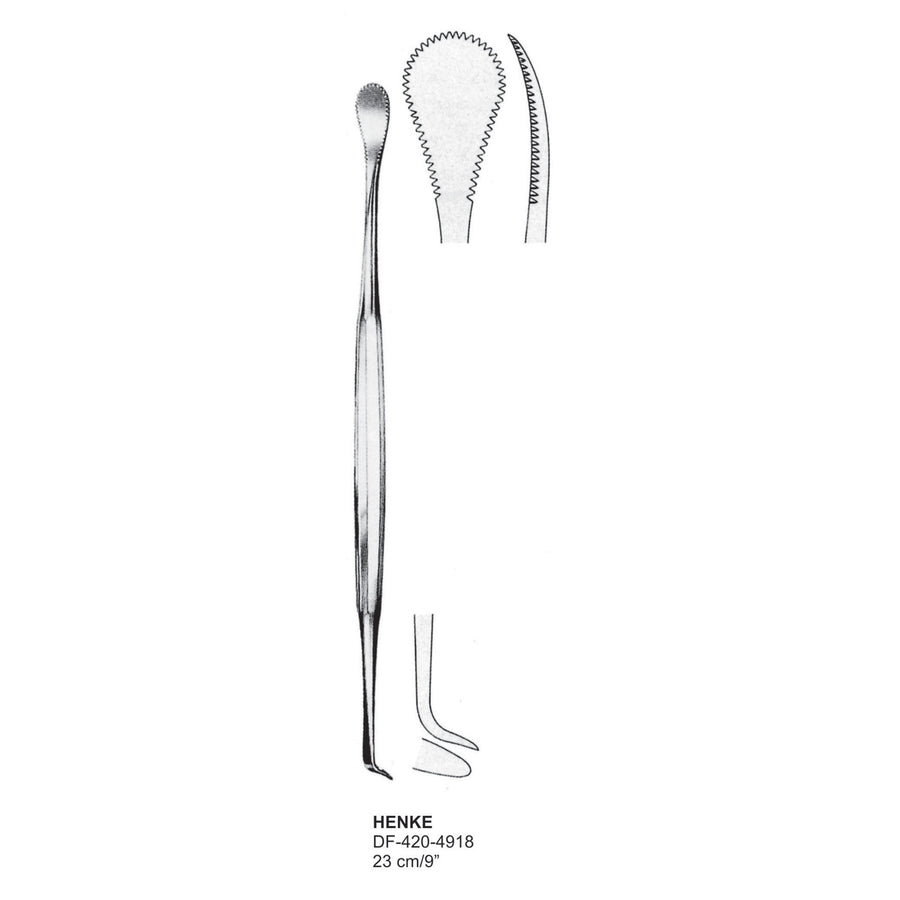 Henke Tonsil Elevators, 23cm  (DF-420-4918) by Dr. Frigz