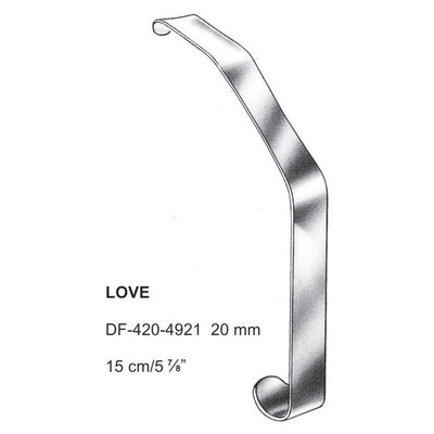 Love Tonsil Retractors 20mm  (DF-420-4921)