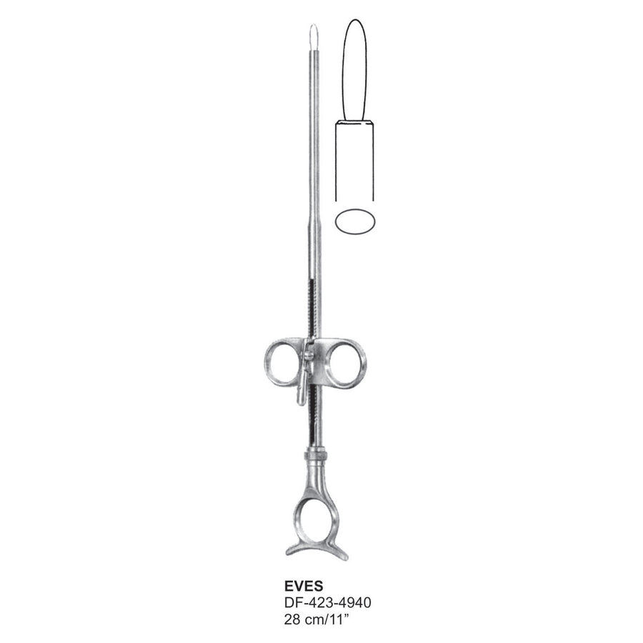 Eves Tonsil Snares 28cm  (DF-423-4940) by Dr. Frigz