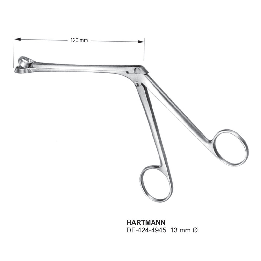 Hartmann Tonsil Punch Forceps, 13mm Dia (DF-424-4945) by Dr. Frigz