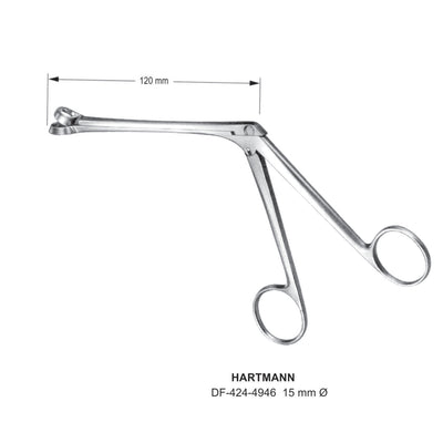 Hartmann Tonsil Punch Forceps, 15mm Dia (DF-424-4946)