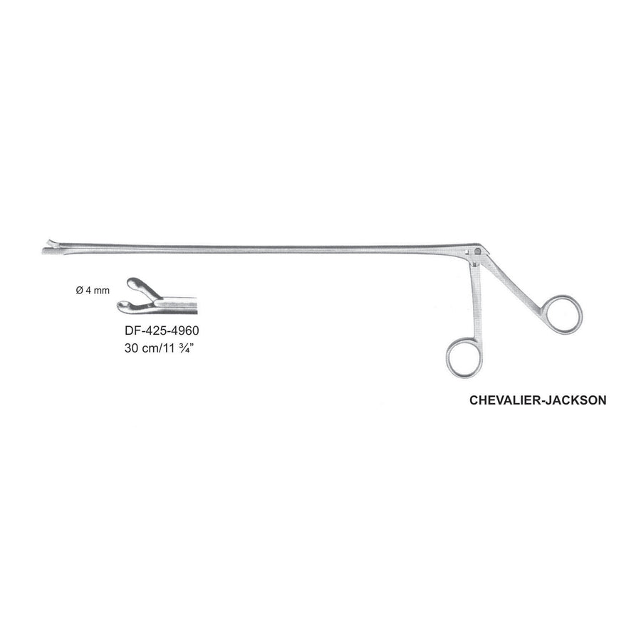 Chevalier-Jackson Cutting & Grasping Forceps, 4Mm Ø,  30Cm  (Df-425-4960) by Raymed
