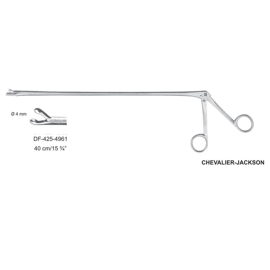 Chevalier-Jackson Cutting & Grasping Forceps, 4Mm Ø,  40Cm  (Df-425-4961) by Raymed