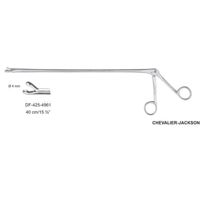 Chevalier-Jackson Cutting & Grasping Forceps, 4mm Dia 40cm (DF-425-4961)