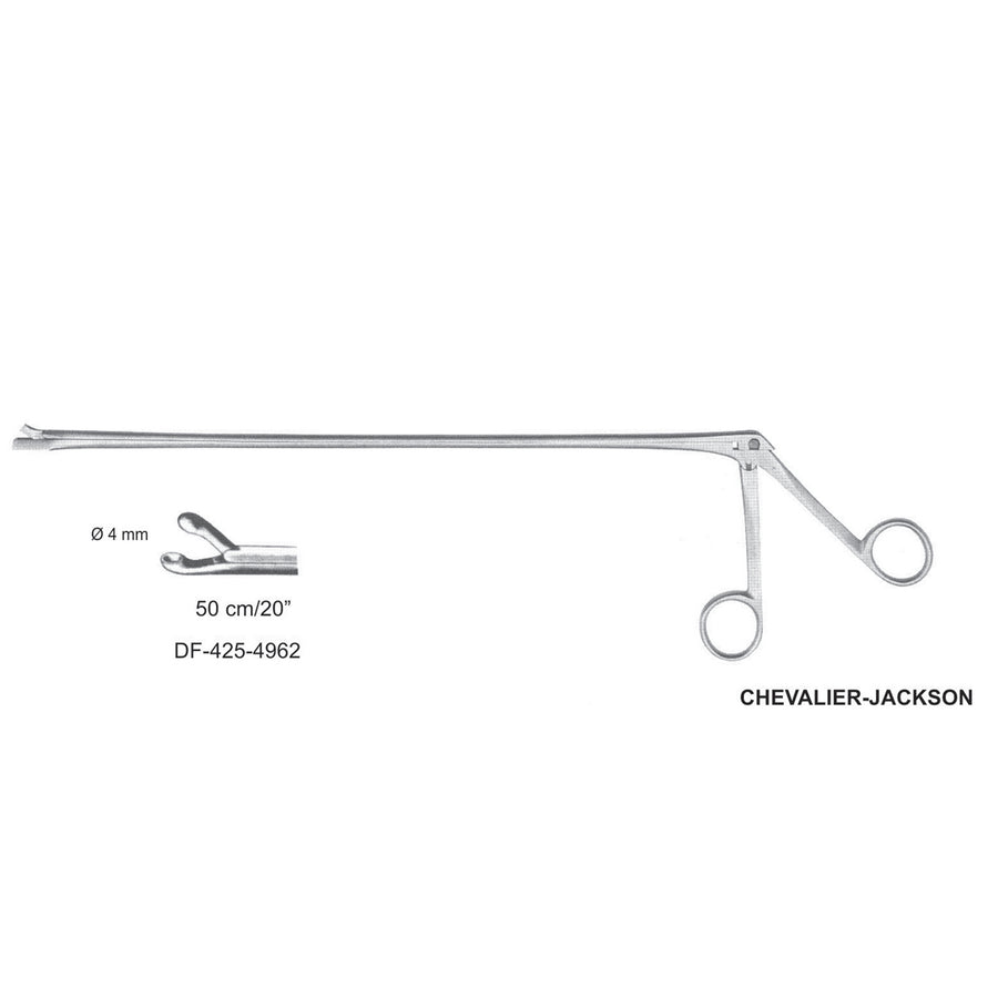 Chevalier-Jackson Cutting & Grasping Forceps, 4Mm Ø,  50Cm  (Df-425-4962) by Raymed