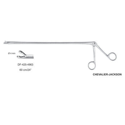Chevalier-Jackson Cutting & Grasping Forceps, 4mm Dia 60cm (DF-425-4963)