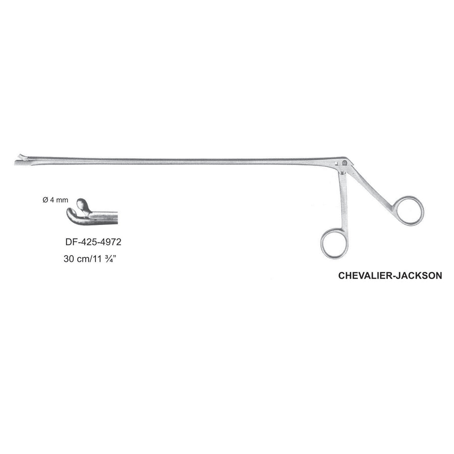 Chevalier-Jackson Cutting & Grasping Forceps, 4Mm Ø, 30Cm (Df-425-4972) by Raymed