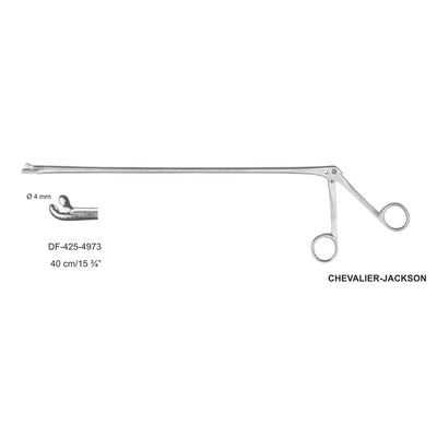 Chevalier-Jackson Cutting & Grasping Forceps, 4mm Dia 40cm (DF-425-4973)