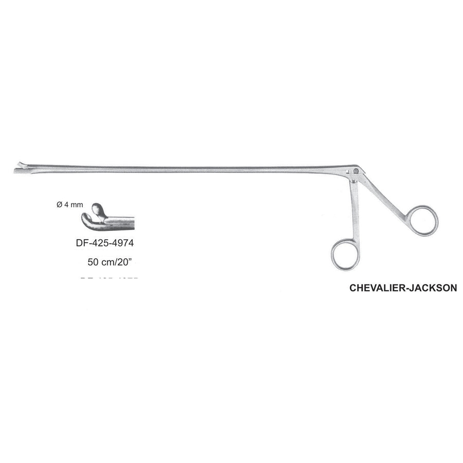 Chevalier-Jackson Cutting & Grasping Forceps, 4Mm Ø, 50Cm (Df-425-4974) by Raymed