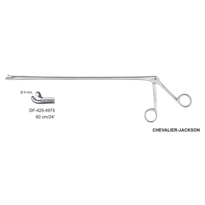 Chevalier-Jackson Cutting & Grasping Forceps, 4mm Dia 60cm (DF-425-4975)