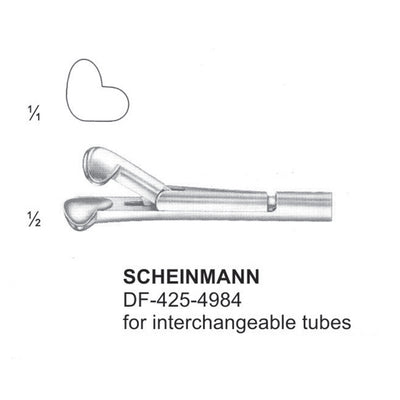 Scheinmann Exchangeable Tips For Interchangeable Tubes  (DF-425-4984) by Dr. Frigz