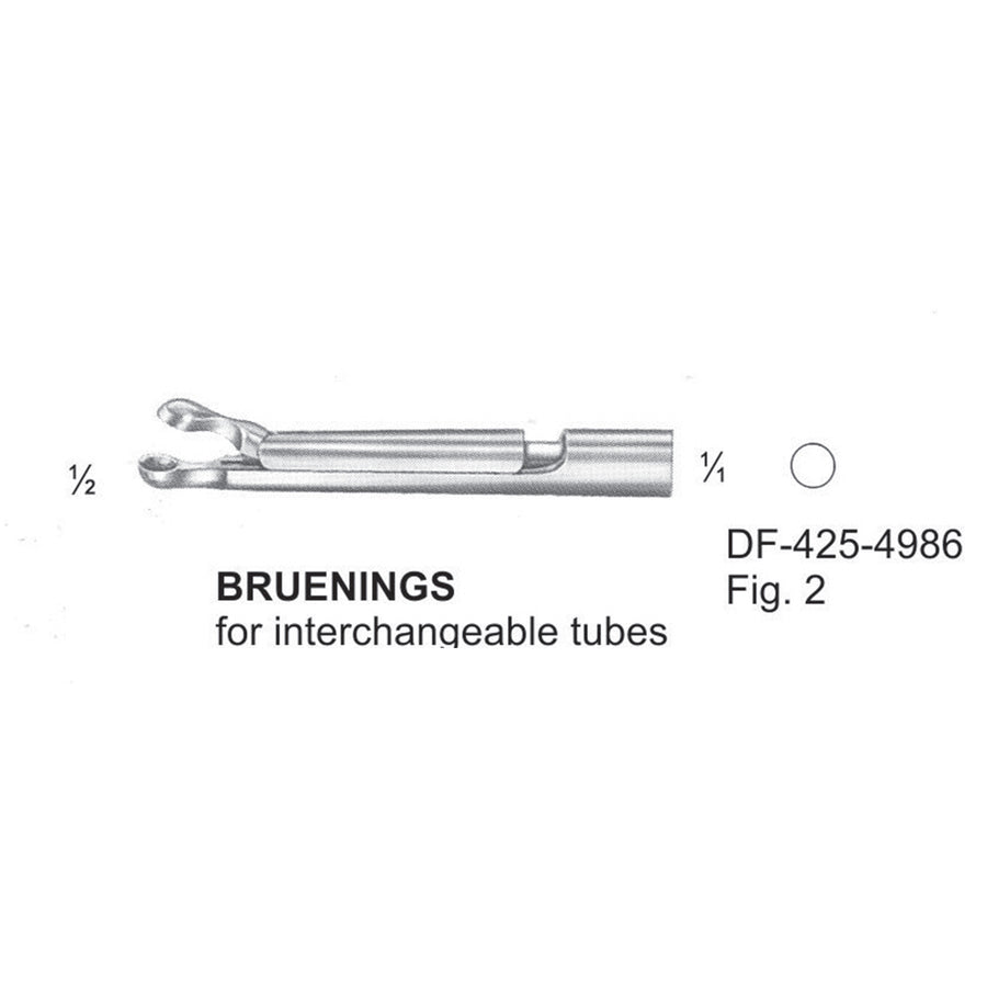 Bruenings Exchangeable Tips For Interchangeable Tubes, Fig.2 (DF-425-4986) by Dr. Frigz