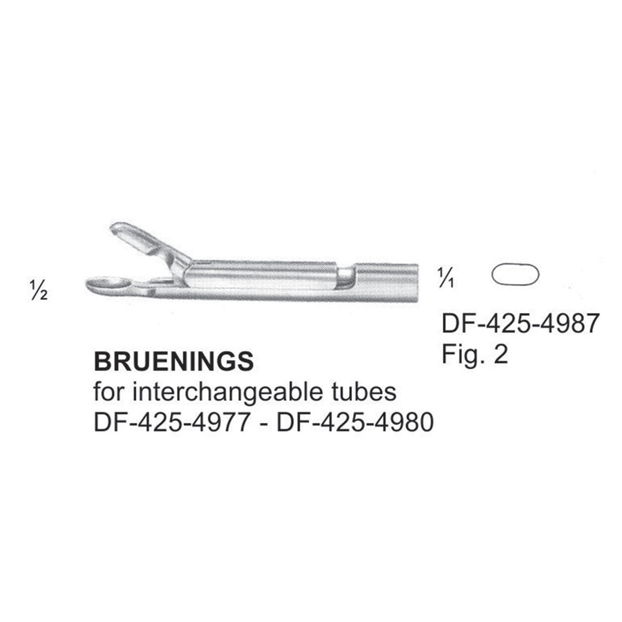 Bruenings Exchangeable Tips For Interchangeable Tubes, Fig.2 (DF-425-4987) by Dr. Frigz