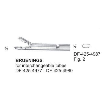 Bruenings Exchangeable Tips For Interchangeable Tubes, Fig.2 (DF-425-4987)