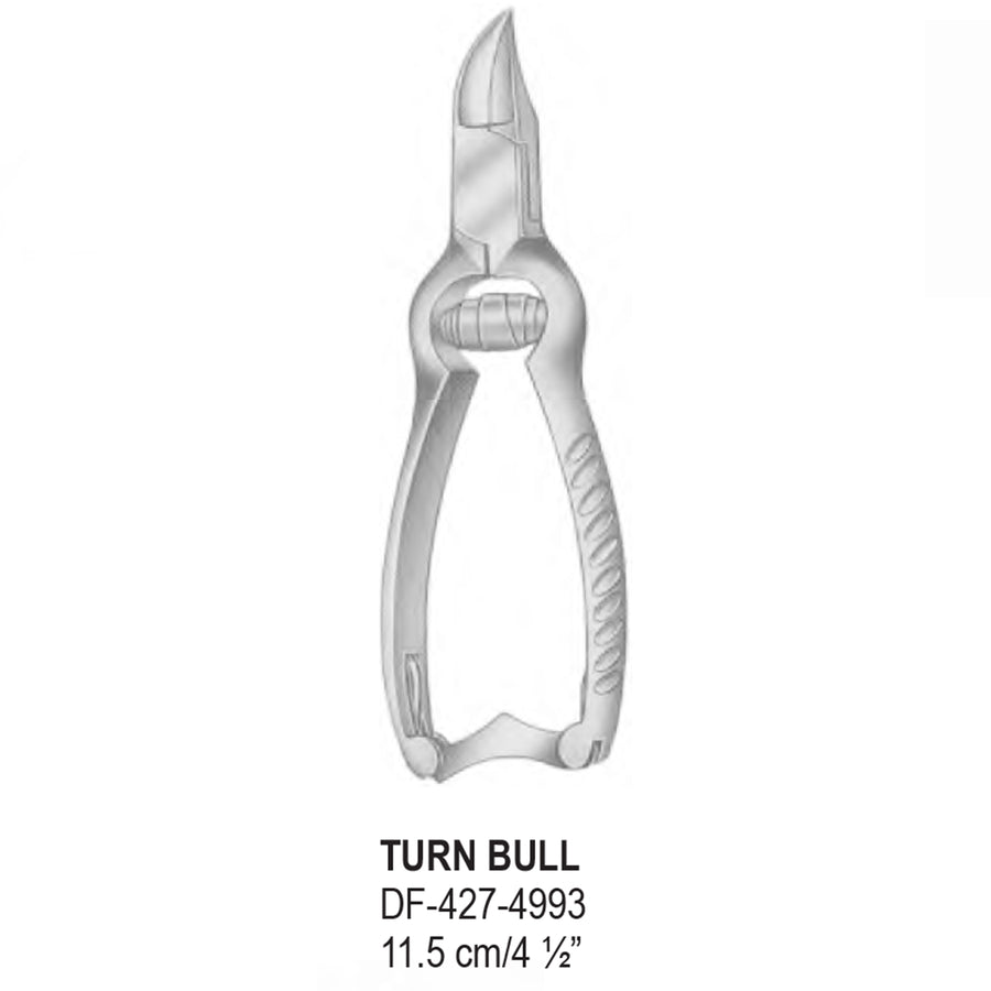 Turn Bull Nail Nippers 11.5cm  (DF-427-4993) by Dr. Frigz