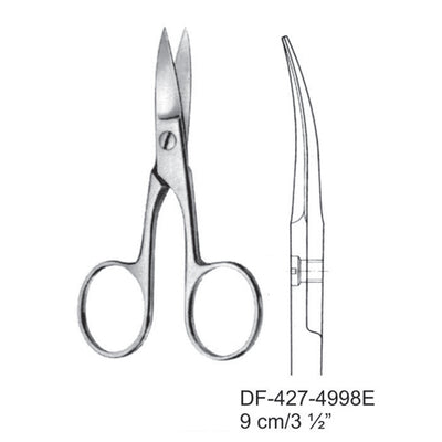 Nail Scissors, Straight, 9cm (DF-427-4998E)