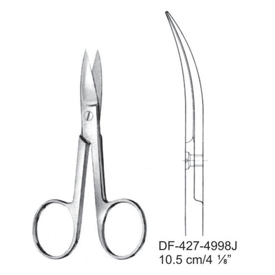 Nail Scissors, Curved, 10.5cm (DF-427-4998J)